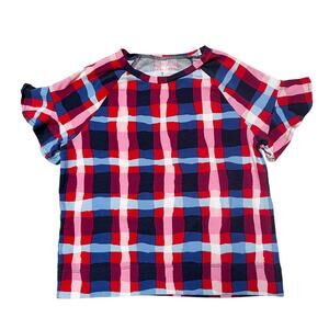 Rockets Of Awesome Plaid Shirt Size 7